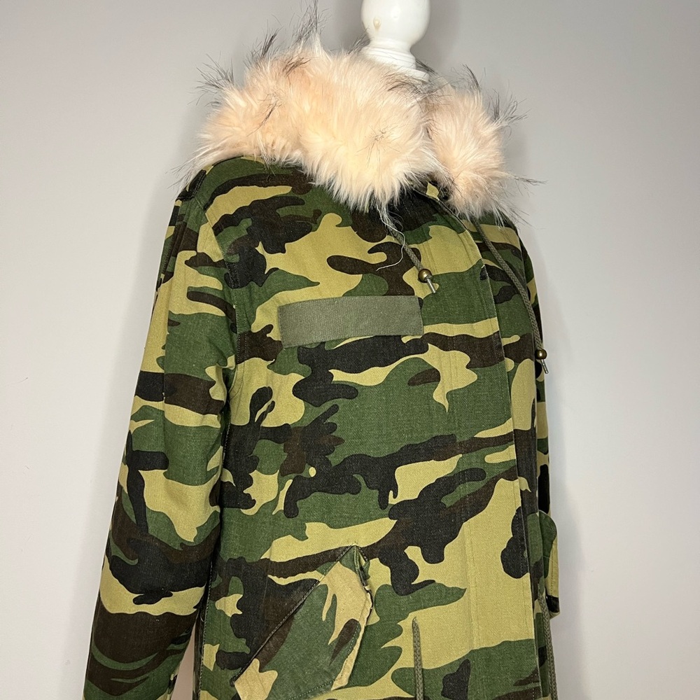 Dance & Marvel Camo Winter Jacket